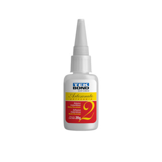 Cola instantânea artesanato nº2 20g - média viscosidade - tekbond