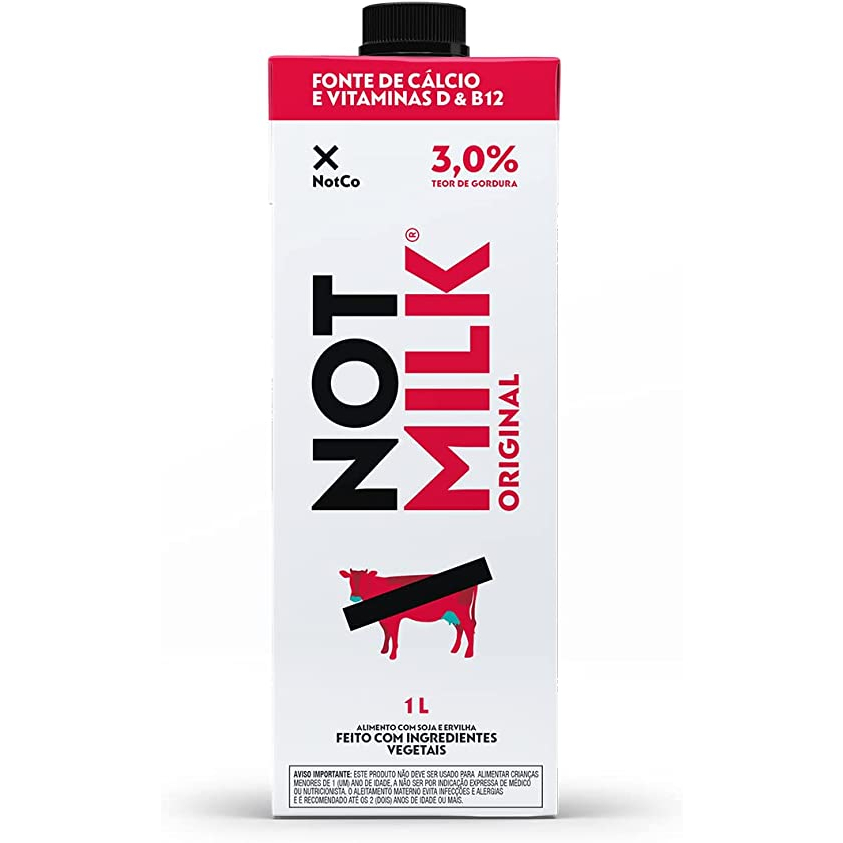 Not Milk Original Leite Vegetal 1L