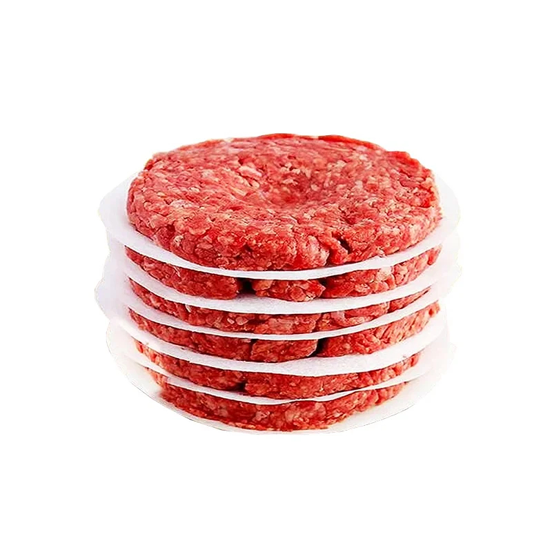 PAPEL MANTEIGA SEPARADOR INTERCALADOR DE HAMBURGUER 8CM