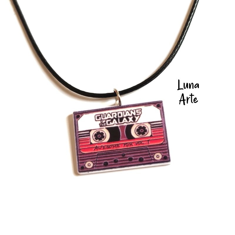 Colar Pingente Fita Guardiões da Galáxia