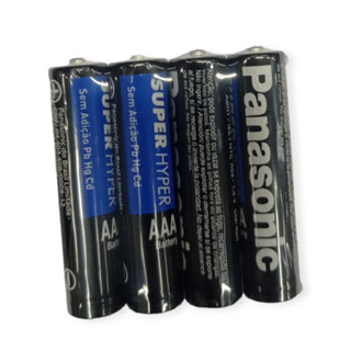 Pilha AAA Com 4 Unidades - Panasonic