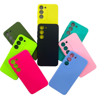 Capa Samsung S23 Protege ao Redor da Câmera Silicone Aveludada Colorida Case Capinha Anti Impacto