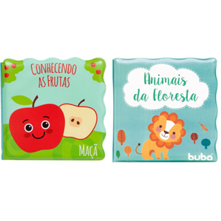 Livro Educativo Livrinho Infantil Para Hora Do Banho Bebe Buba Brinquedo para o Banho do Bebe
