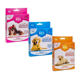 Coleira Perfumada Rex Antipulgas Para Cães E Gatos Tamanho G