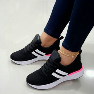 Tênis Feminino Otimo P/ Academia Caminhada Corrida Casual Lançamento