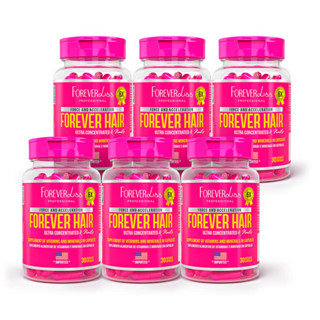 Combo Tratamento 6 Meses Forever Hair Crescimento Capilar