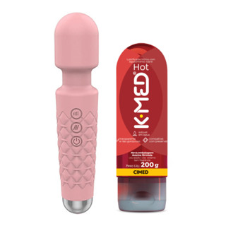 K-Med Lubrificante Intímo Hot 200g Com Varinha Mágica