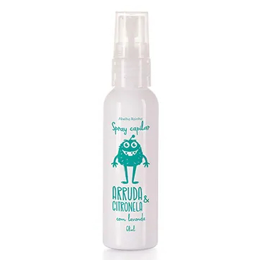 Spray Capilar Prevenção De Piolhos Arruda E Citronela 60ml