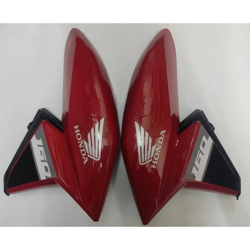 ABA DO TANQUE COMPLEMENTO CG TITAN 160 VERMELHA 2020/2021 em Oferta na Shopee