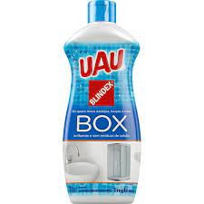 Limpa Box Uau 200ml - Aprovado Pela Blindex - Ingleza - Removedor de Manchas e Tira Gordura de Box de Banheiro