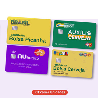 Adesivo para Cartão Bolsa Cerveja
