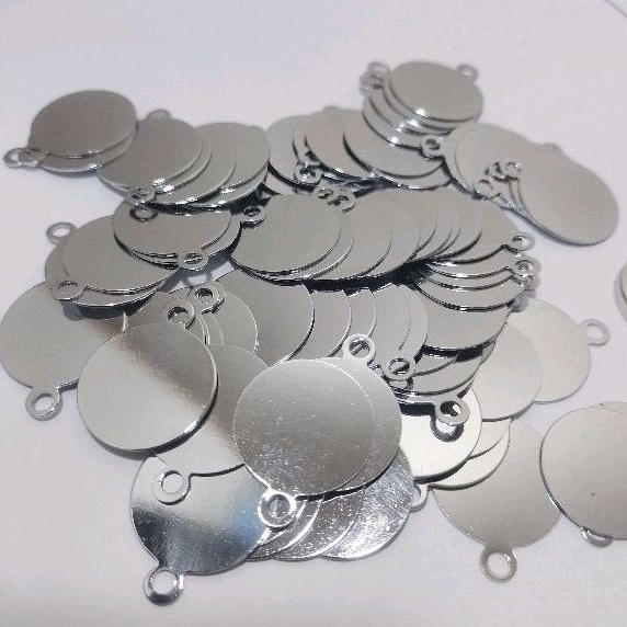 Chapinha de Metal para Chaveiros — imagem 2 de 2