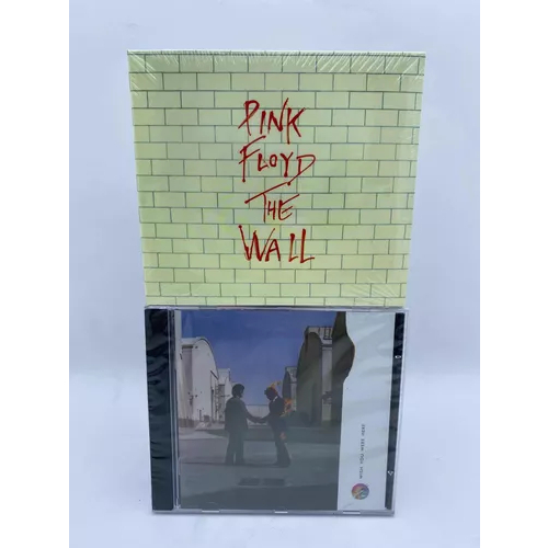 Kit 2 Cds Pink Floyd The Wall Duplo / Pink Floyd Wish You