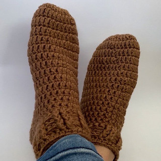 Sapatinho de lã / Sapatinho de Tricot / Meia de lã/ Meia de tricot / Meias para frio