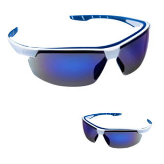 Óculos De Proteção Steelflex Neon Azul CA 40906 Esportivo