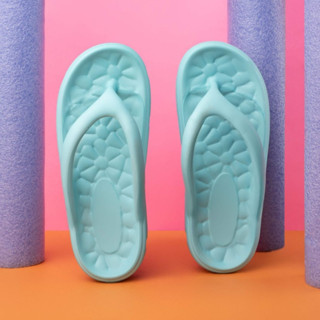 Chinelo Tamanco Nuvem Feminino Tratorado Ortopédico Confortável azul