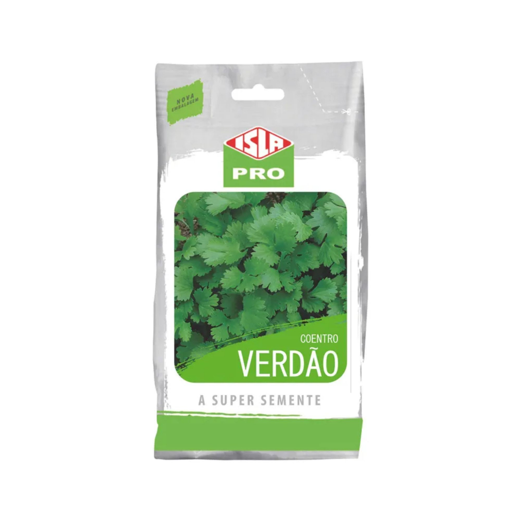 SEMENTE COENTRO VERDÃO 100 gr  PARA PLANTIO E FORMAÇÃO DE HORTA (11881)