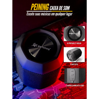 Caixa De Som Bluetooth Portátil 15W
