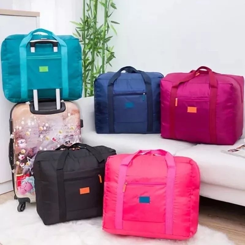 Bolsa/ Sacola Dobrável De Viagem Travel BagPrende Na Mala