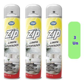** 3 Unidades ** Limpa Estofados Spray Zip 300ml/251g My Place em Oferta na Shopee