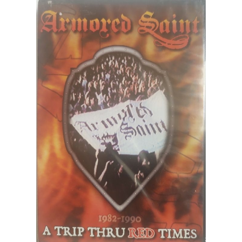 Dvd Armored Saint A trip thru red times Lacrado christian metal metal cristão