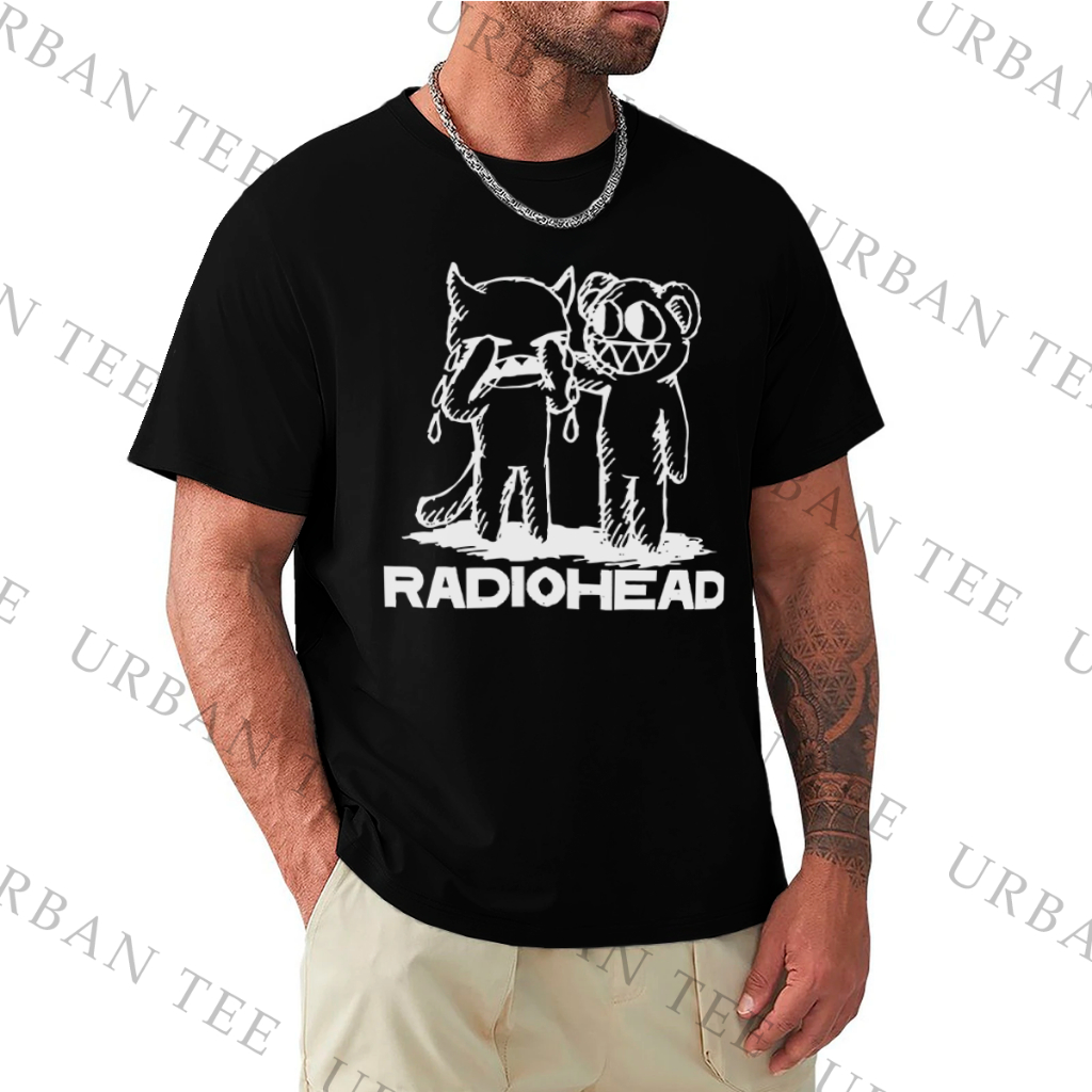 Camiseta Camisa Algodao Radiohead Banda Rock Inglaterra Devil x Bear Unissex