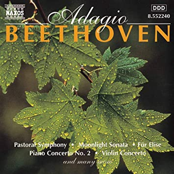 Beethoven - ADAGIO BEETHOVEN: PASTORAL SYMPHONY, MOONLIGHT SONATA(Künstler), Beethoven, Ludwig Van : CD de áudio