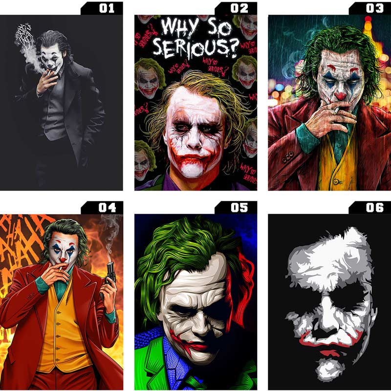 Placa Decorativa Coringa - Placa personalizada  Coringa The Joker decoração de parede