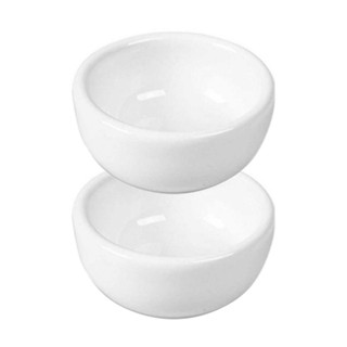 Kit 2x Cubeta Porcelana 40mL Autoclavável Estética - Peelings, Máscaras, Mistura Pó Liquido Gel Henna