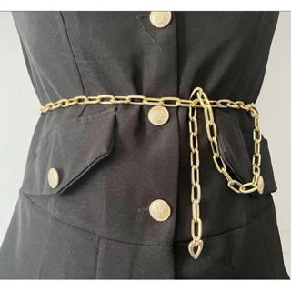 cinto feminino e masculino cinto corrente com quadrados cinto dourado prata para festa