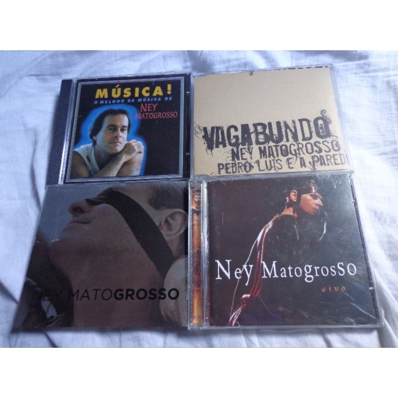 música! o melhor de Ney matogrosso vagabundo Pedro Luis e a parede beijo bandido ao vivo cds usados