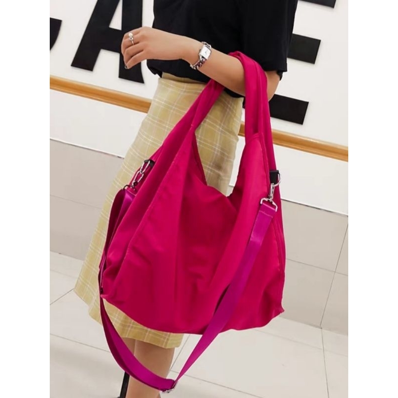 Bolsa Feminina Imperme á vel Nylon Grande Novidade Moda 988# em Oferta na Shopee