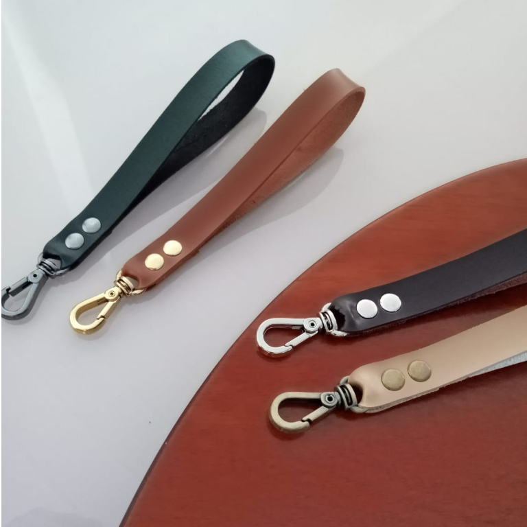 2 Alça de mão com Lagostinha Premium ideal para carteiras - 20CM