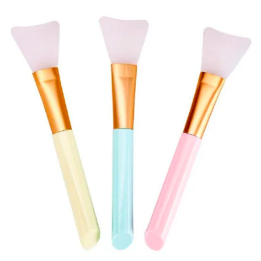 PINCEL ESPÁTULA DE SILICONE PARA APLICAÇÃO DE MÁSCARA FACIAL