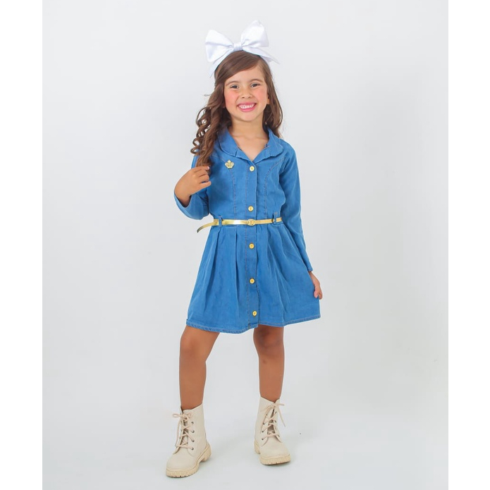 Vestido Infantil Feminino Manga Longa: Qualidade e Estilo