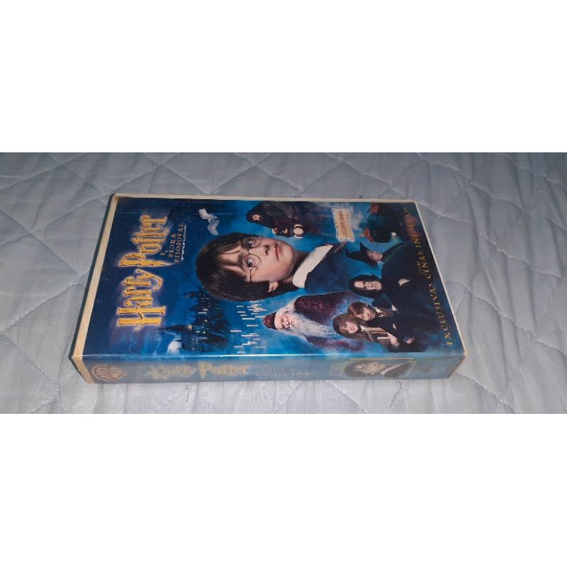 Fita Vhs Filme Harry Potter E A Pedra Filosofal
