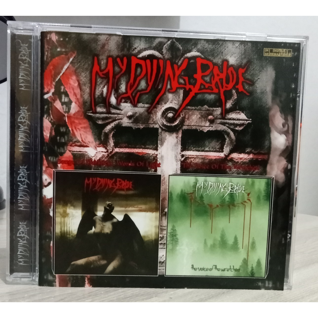 Cd My Dying Bride - Songs of Darkness / The Voice of the Wretched - 2 em 1 - Doom Metal