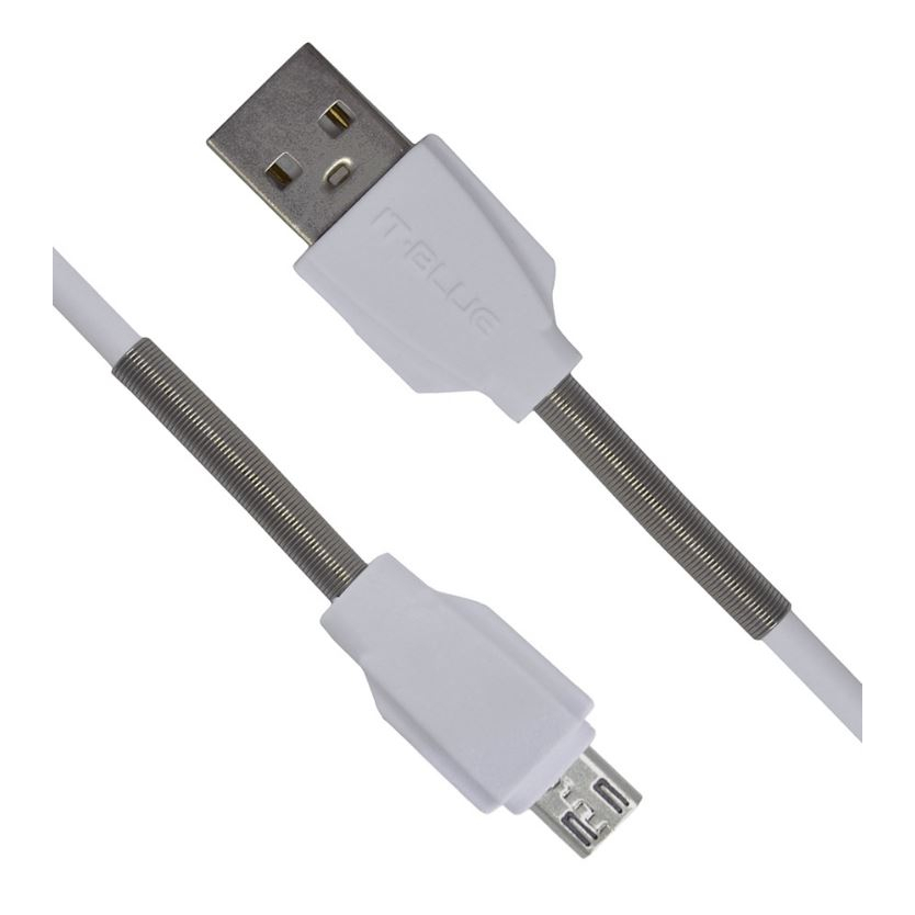 Cabo de dados It-Blue USB V8 3.1A Revestimento Borracha 1m LE-841V