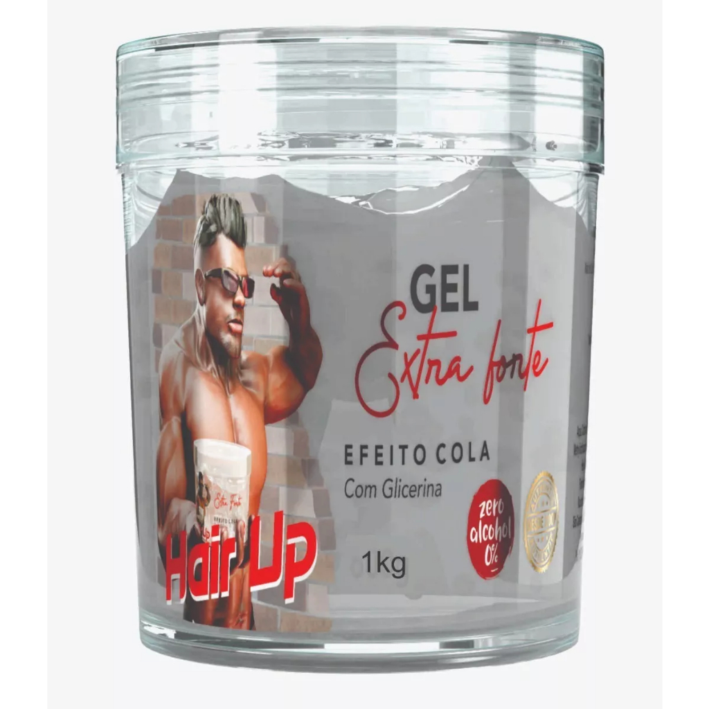 Gel Cola Hair Up 1kg Extra Forte