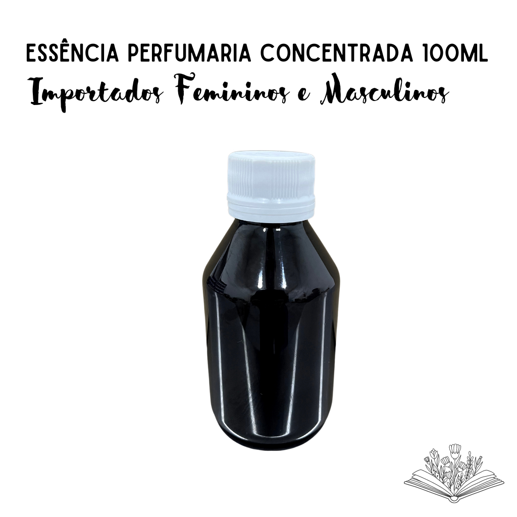 Essência Concentrada Perfumaria 100ml - Femininos e Masculinos