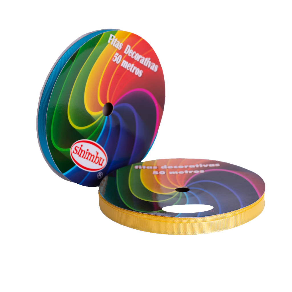 Fita Gorgurão Sinimbu N2(10mm) Rolo 50 metros - Ref: 1354/10