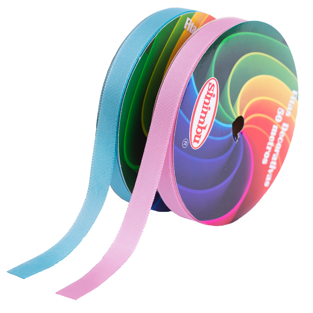 Fita Gorgurão Sinimbu N3(16mm)  Rolo 50 metros - Ref: 1354/16 em Oferta na Shopee