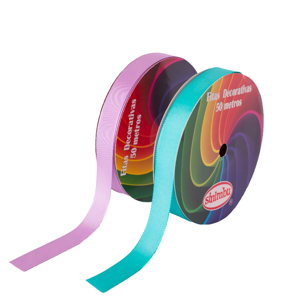 Fita Gorgurão Sinimbu N5(22mm)  Rolo 50 metros - Ref: 1354/22 em Oferta na Shopee