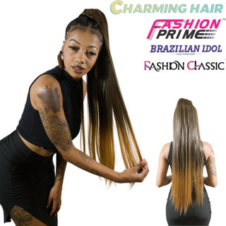 Cabelo Orgânico Aplique Rabo De Cavalo Liso 75cm Fashion Classic