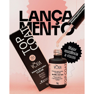 Top Coat Selante Resistente a Riscos 9g - Volia - Alto Brilho em Oferta na Shopee