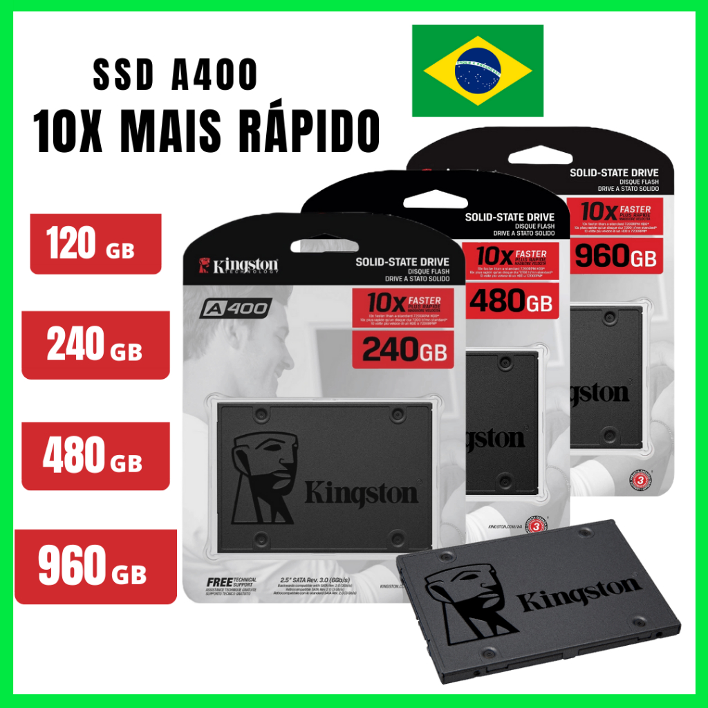 SSD 960 GB Kingston A400: Onde Comprar | BuscaProdutos
