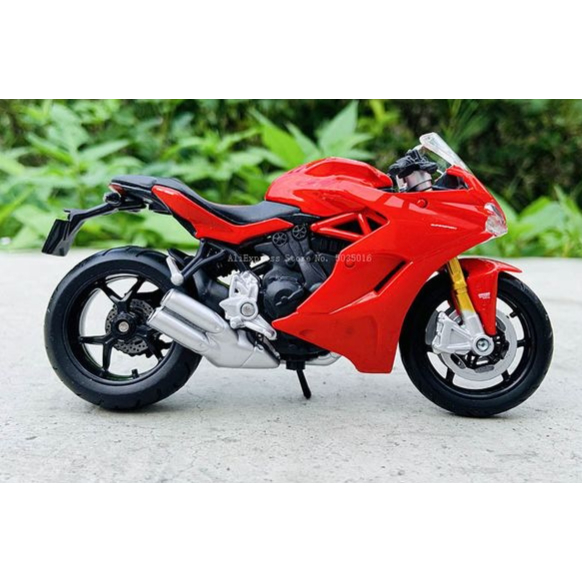 Miniatura Moto Coleção Diecast Ducati Supersport S Yamaha Yzf-r7 Maisto 1:18
