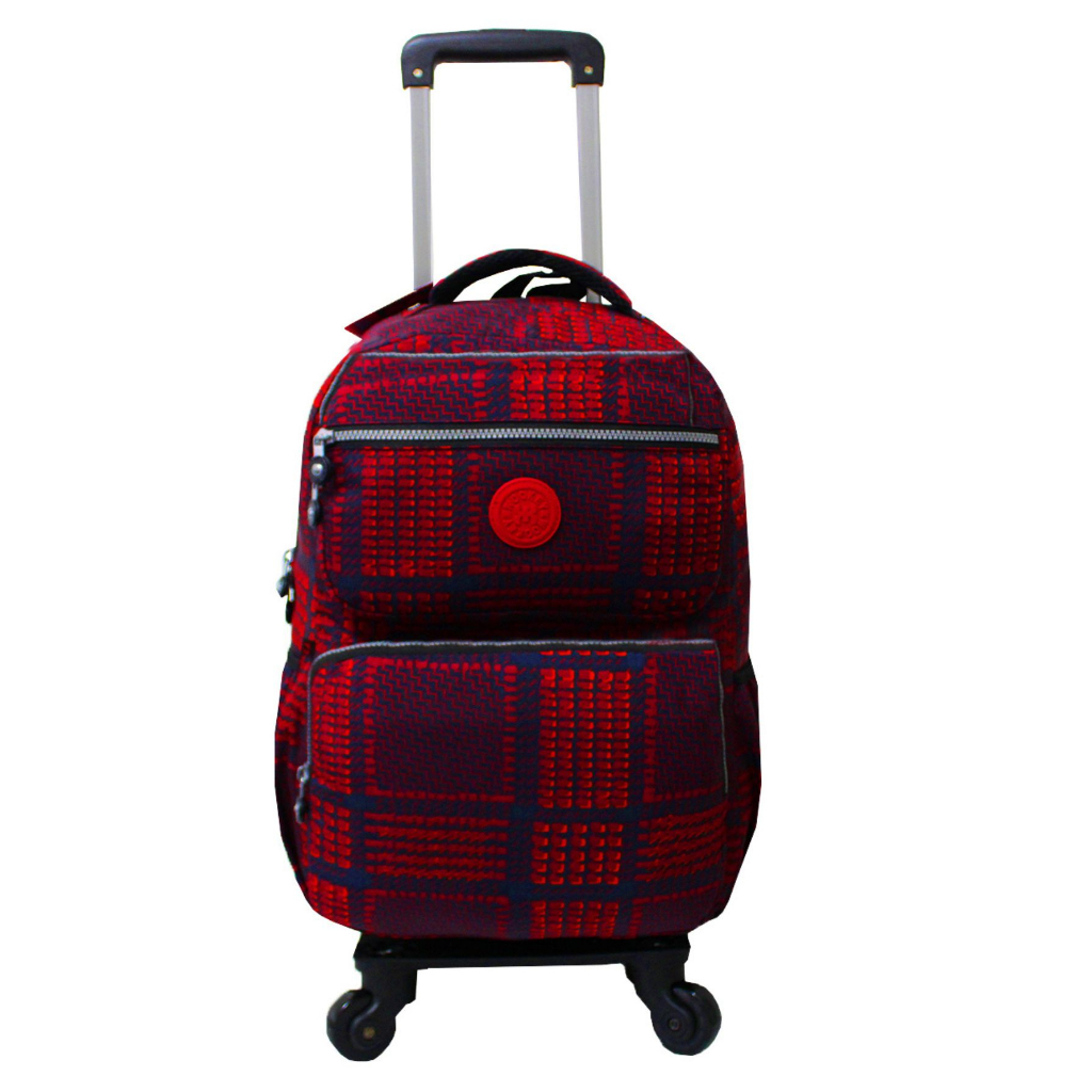Mochila Feminina Cursinho Porta Notebook Rodinhas 360 Graus Infantil Juvenil