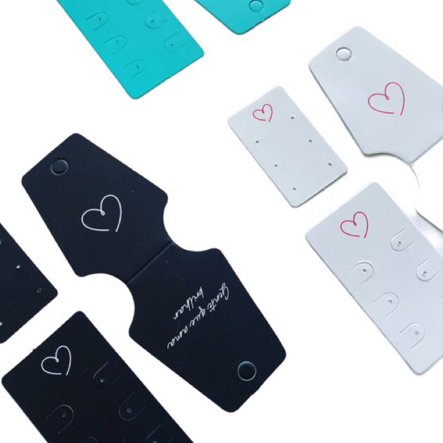 Kit com 300 Tags Cartelas de Brinco e Colar para Bijuterias, Joias e Semi joias. Gente que Ama Brilhar!