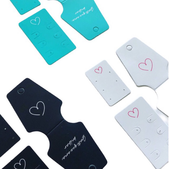 Kit com 600 Tags Cartela de Brinco e Colar para Bijuterias, Joias e Semi Joias. Gente que Ama Brilhar!